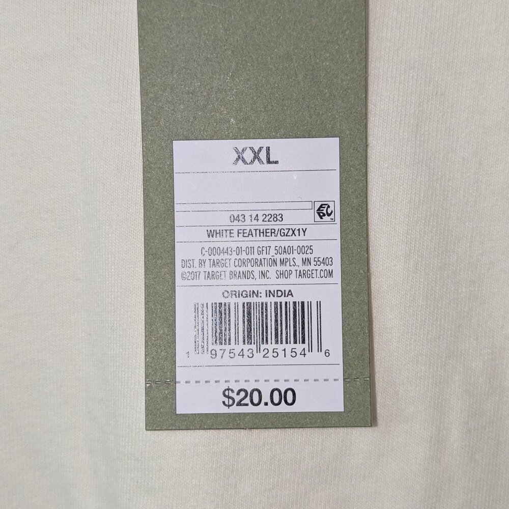 Men's Cream colored long sleeve t-shirt. New! - Picture 3 of 4